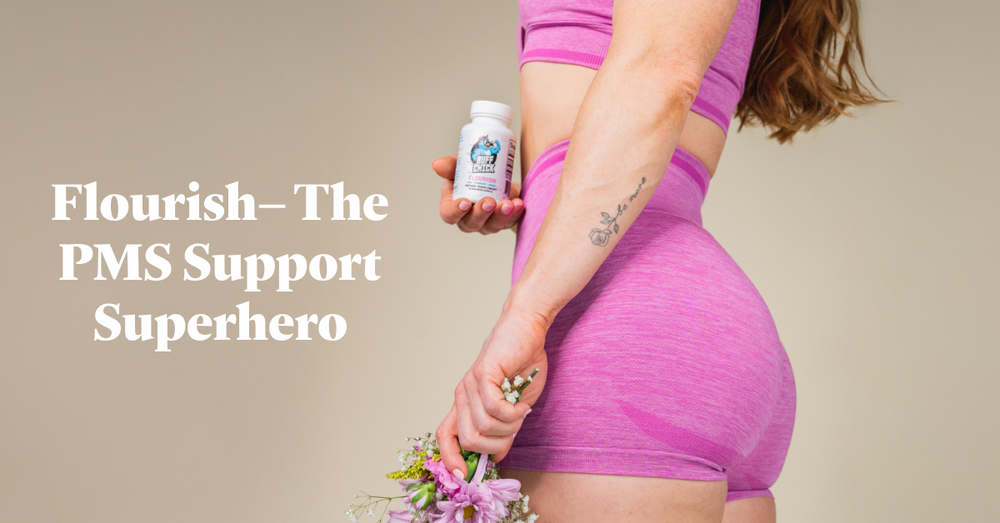 Flourish - The PMS Support Superhero