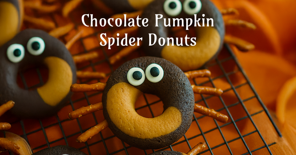 Chocolate Pumpkin Donuts