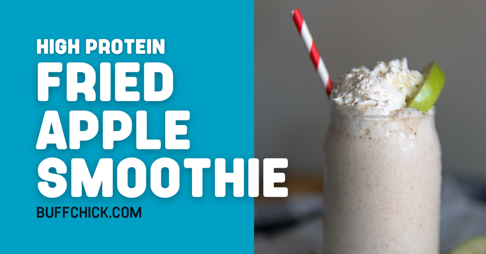 High Protein Fried Apple Smoothie