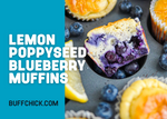 Lemon Poppyseed Blueberry Muffins