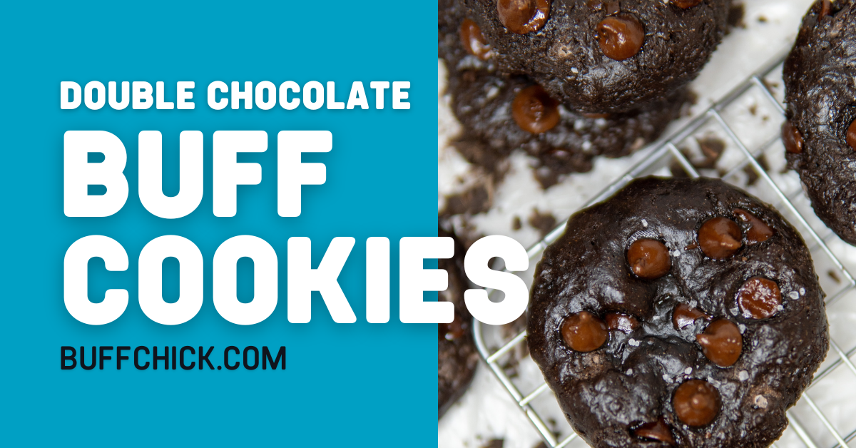 Double Chocolate Buff Protein Cookies