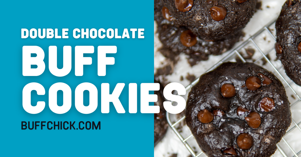 Double Chocolate Buff Protein Cookies