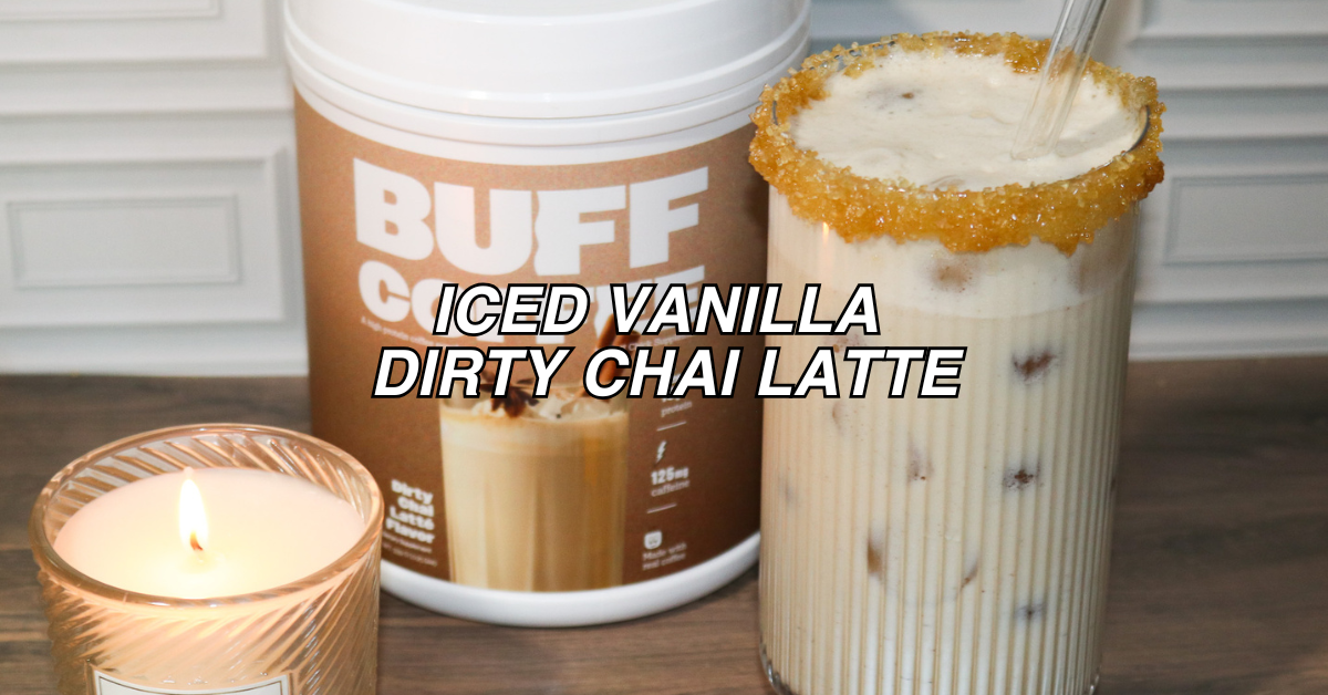 Iced Vanilla Dirty Chai Latte