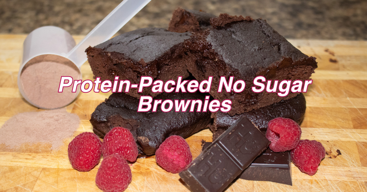 Protein-Packed No Sugar Brownies